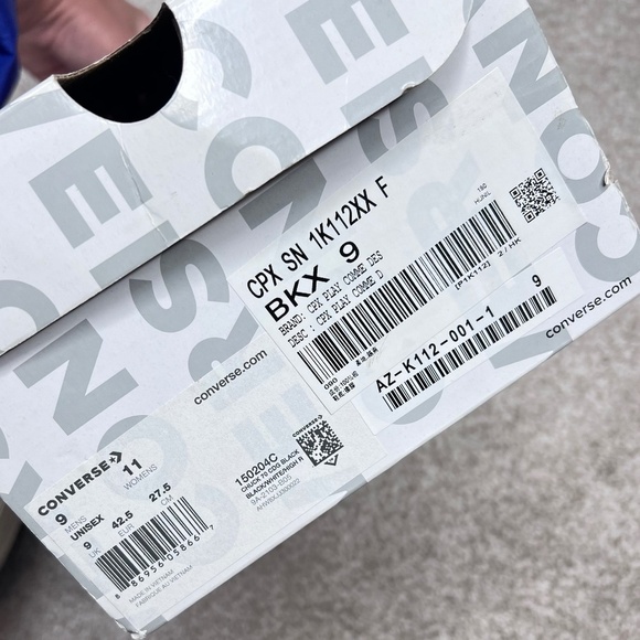 Converse Play Comme Des Garçons High Top Sneakers 11 - Picture 7 of 7